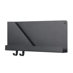 Muuto Hyllyt & Hyllyjärjestelmät^Folded hylly pieni, Musta