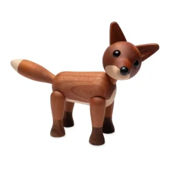 Spring Copenhagen Puuhahmot^Foxy kettu koriste 12 cm, Mahonki