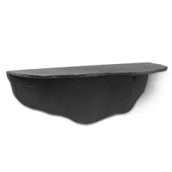 Ferm Living Hyllyt & Hyllyjärjestelmät^Fracture hylly, Mustettu alumiini