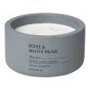 Blomus Tuoksukynttilät & Tuoksutikut^Fraga tuoksukynttilä 25 tuntia, Rose & White Musk-Flintstone
