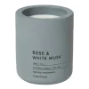 Blomus Tuoksukynttilät & Tuoksutikut^Fraga tuoksukynttilä 55 tuntia, Rose & White Musk-Flintstone