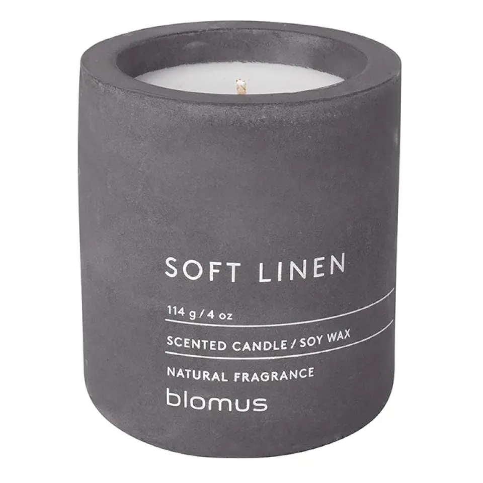 Blomus Tuoksukynttilät & Tuoksutikut^Fraga tuoksukynttilä 24 tuntia, Soft Linen-Magnet