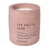Blomus Tuoksukynttilät & Tuoksutikut^Fraga tuoksukynttilä 24 tuntia, Sea salt & Sage-Withered Rose