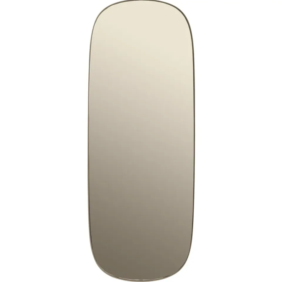 Muuto Seinäpeilit^Framed peili iso, Taupe-taupe, 118x44,5