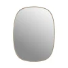 Muuto Seinäpeilit^Framed peili, Rose-clear, 59x44 cm