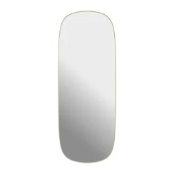 Muuto Seinäpeilit^Framed peili, Vaaleankeltainen-kirkas, 118×44,5 cm