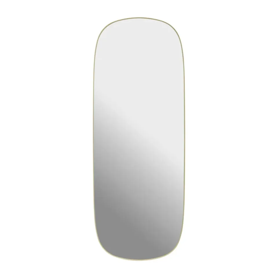 Muuto Seinäpeilit^Framed peili, Vaaleankeltainen-kirkas, 118×44,5 cm