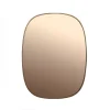 Muuto Seinäpeilit^Framed peili, Vaaleanpunainen, 59x44 cm