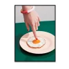 Paper Collective Julisteet^Fried Egg juliste, 30x40 cm