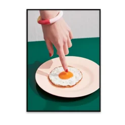 Paper Collective Julisteet^Fried Egg juliste, 30x40 cm