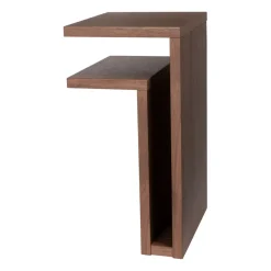 Maze Hyllyt & Hyllyjärjestelmät^F-shelf seinähylly saksanpähkinä, Hylly vaseammanpuolinen