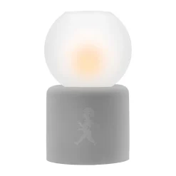 Solstickan Design Kynttilälyhdyt & Kynttilävadit^Globe lämpökynttilälyhty Ø9,5x17 cm, Vaaleanharmaa