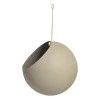 AYTM Ruukut^GLOBE riippuva ruukku Ø17 cm k28 cm, Taupe