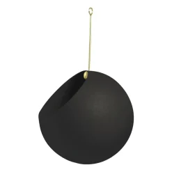 AYTM Ruukut^GLOBE riippuva ruukku Ø17 cm k28 cm, Black