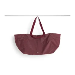 HAY Säilytyskorit^Grid Weekend Bag laukku, Burgundy, large