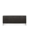 Ethnicraft Senkit & Sivupöydät^Grooves sideboard, Black 4 ovea