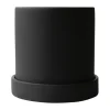 DBKD Ruukut^Grow ruukku Ø10 cm aluslautasella, Sandy black