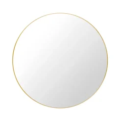 GUBI Pyöreät Peilit|Seinäpeilit^peili, Polished brass