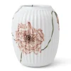 Kähler Maljakot^Hammershøi Poppy -maljakko 21 cm, Valkoinen