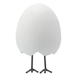 DBKD Pääsiäiskoristeet^Happy feet -pääsiäiskoriste, White