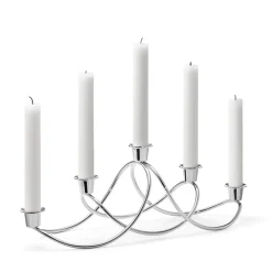 Georg Jensen Kynttilänjalat & Kyntteliköt^Harmony kynttilänjalka, kiiltävä