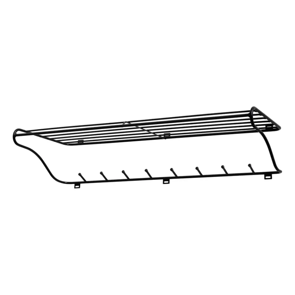 Maze Hattuhyllyt^Hat Rack L hattuhylly, musta