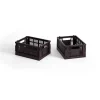 HAY Säilytyskorit^Colour Crate Mini 2-pack 13x17 cm, Bordeaux