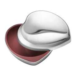 Georg Jensen Laatikot & Rasiat^Heart ask, Ruostumaton teräs