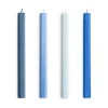 HAY Kynttilät^Hexagon Candle kynttilä mix 4-pack, Blues