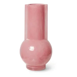 HKliving Maljakot^HK Living -lasimaljakko 25 cm, Flamingo pink