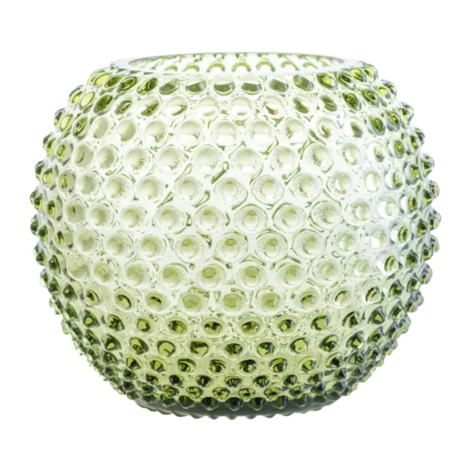 Anna Von Lipa Maljakot^Hobnail Globe maljakko 24 cm, Olivegreen