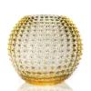 Anna Von Lipa Maljakot^Hobnail Globe maljakko 24 cm, Sitruuna