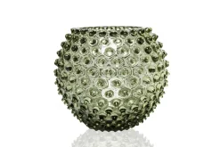 Anna Von Lipa Maljakot^Hobnail Globe maljakko 18 cm, Olivegreen