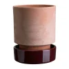Bergs Potter Ruukut^Hoff ruukku, Ø16 cm, Raw Rosa-Deep Burgundy