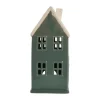 Lene Bjerre Joulukoristeet^Hollia koristetalo 29 cm, Dark green