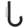 Gejst Koukut & Vaateripustimet^Hook koukku 19 cm, Mustaksi petsattu tammi-kromi