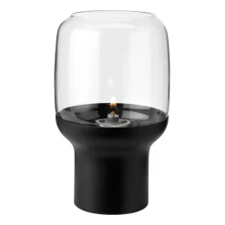 Stelton Kynttilälyhdyt & Kynttilävadit^Hoop hurricane lyhty Ø10 cm, Musta