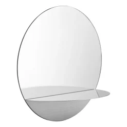 Normann Copenhagen Pyöreät Peilit|Seinäpeilit^Horizon peili pyöreä, Ruostumaton teräs