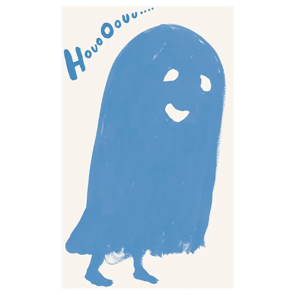 Paper Collective Julisteet|Lastenhuoneen Sisustus^HouoOouu blue -juliste, 30x40 cm