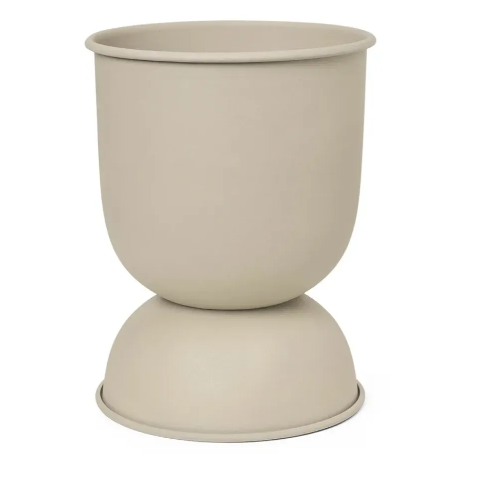 Ferm Living Ruukut^Hourglass ruukku extra small Ø21 cm, Cashmere