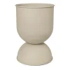 Ferm Living Ruukut^Hourglass ruukku, medium Ø40 cm, Cashmere