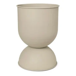 Ferm Living Ruukut^Hourglass ruukku, medium Ø40 cm, Cashmere