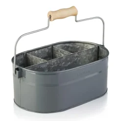 Humdakin Säilytyskorit^System bucket -säilytyslaatikko 30x19 cm, Grey