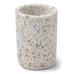 Humdakin Maljakot^Terrazzo -maljakko Ø 10 cm, White-brown