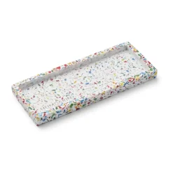 Humdakin Kodinsisustusta Ja Yksityiskohtia|Koristetarjottimet^Terrazzo -tarjotin 10 x 25 cm, Rainbow
