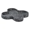 Humdakin Kodinsisustusta Ja Yksityiskohtia|Koristetarjottimet^Terrazzo -tarjotin 27 cm, Black