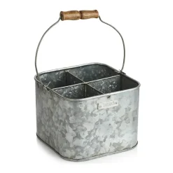 Humdakin Säilytyskorit^zink bucket -säilytyslaatikko, 25x25 cm