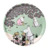 Moomin Arabia Kodinsisustusta Ja Yksityiskohtia|Koristetarjottimet^Huolenpito Muumi tarjotin, Ø35 cm