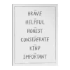 Kunskapstavlan® Julisteet^I am juliste 30x40 cm, Tummanharmaa