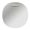 FDB Møbler Seinäpeilit^I4 Birksø seinäpeili, Oak nature lacquered Ø70 cm